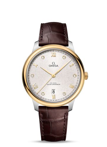 Omega De Ville Master Chronometer Stainless Steel - Yellow Gold / Silver - Diamond